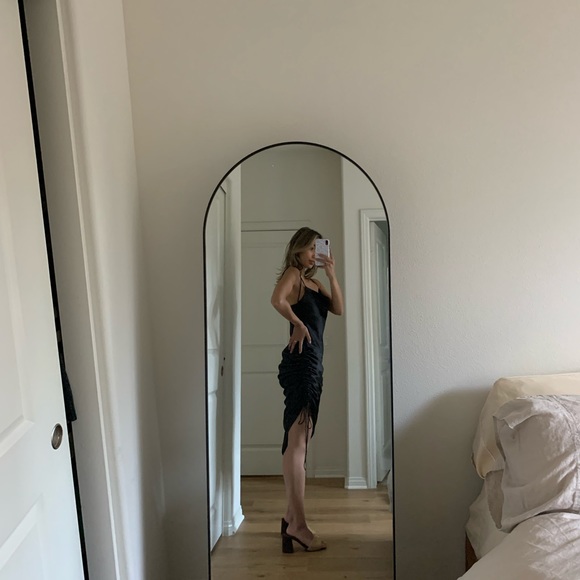 Satin high/low dress - Picture 5 of 8